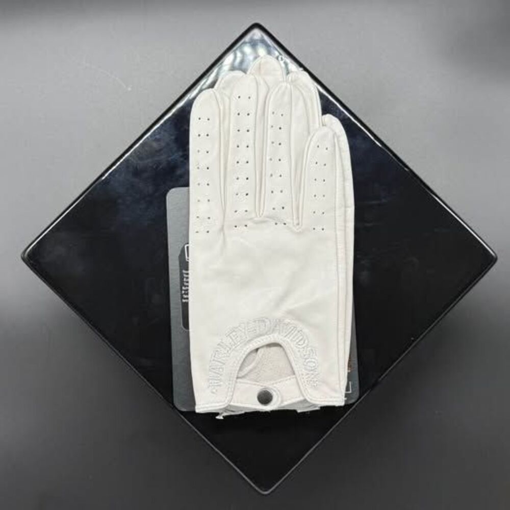 Harley-Davidson Leather Touchscreen Gloves Women’s Size Large 97665-24VW000L